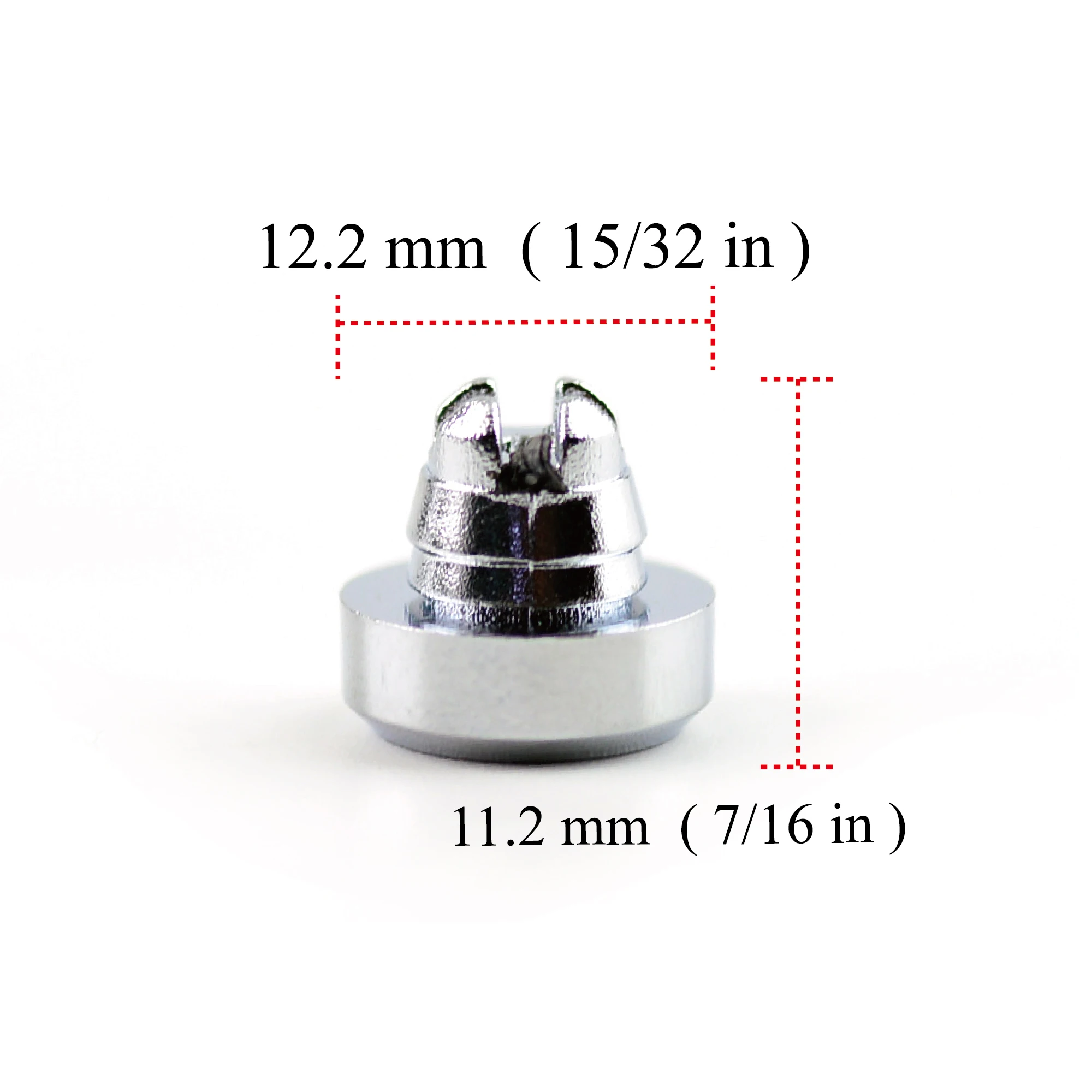 25 шт. 8 мм хромированные серебряные универсальные колесные заклепки замена гайки