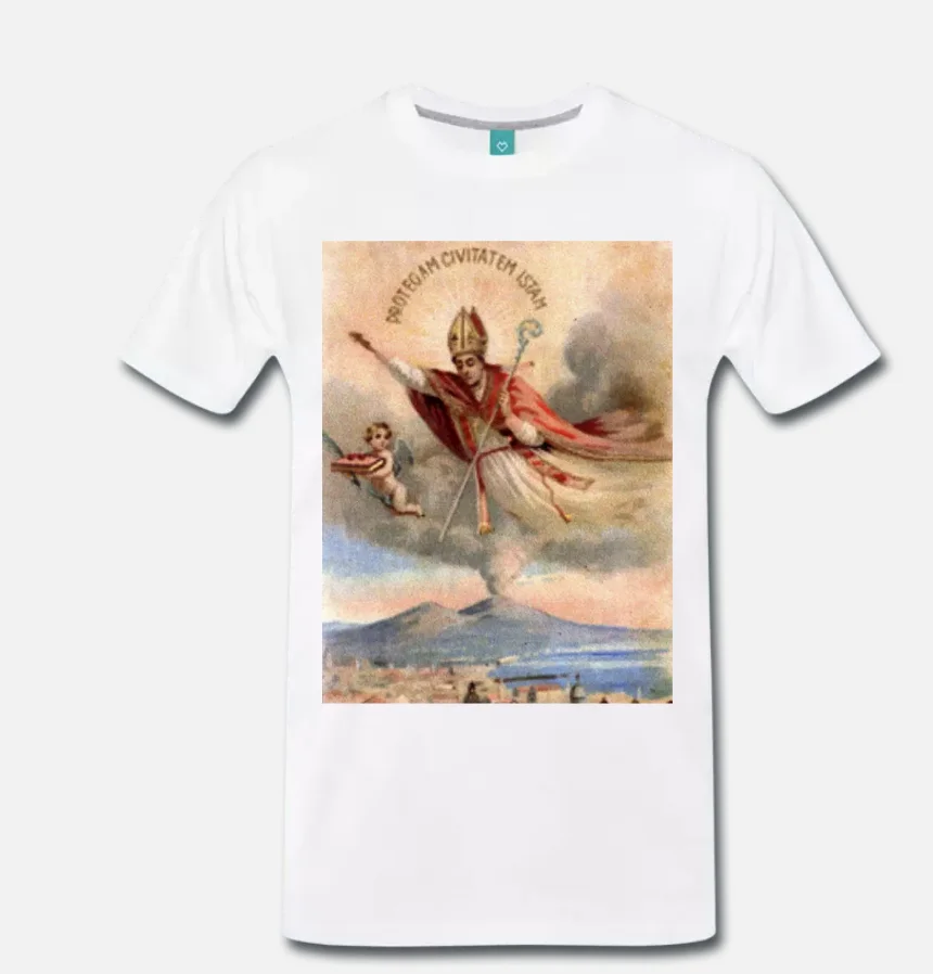 Футболка SAN GENNARO PATRONO NAPOLI MIRACOLO SANGUE JANUARIUS 3 |
