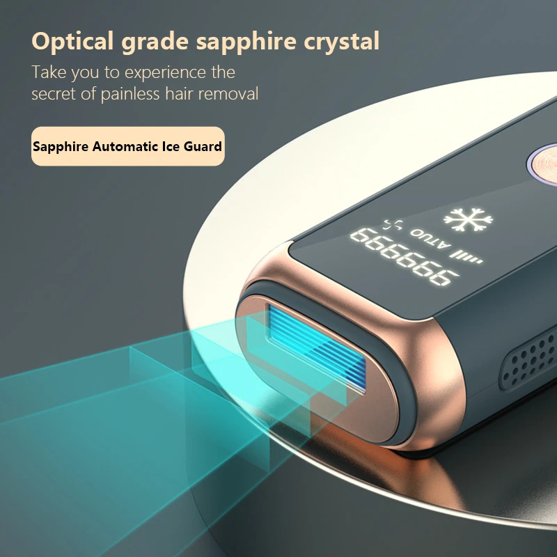 

Ipl Laser Hair Removal Machine Professional Electric Epilator for Women & Men Photoepilator Face Underarm Bikini Line Depilation