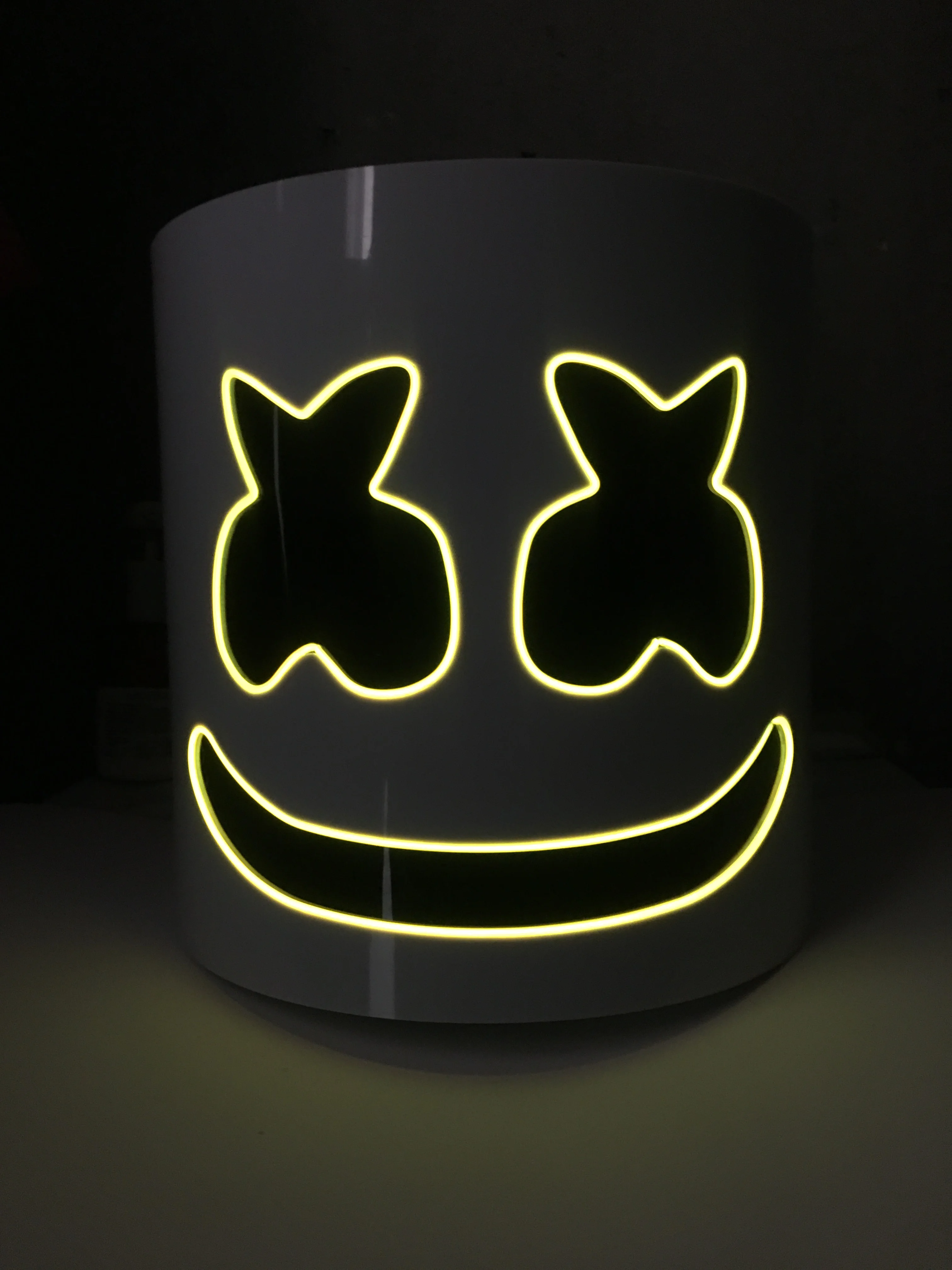 Высококачественный DJ светодиодный шлем мarshmello Marshmallow шлем для ночного клуба Танцевальное представление шоу