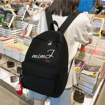 

Women Backpack Shoulder-Bag Teenage Embroidered High-Quality Female Girls Fashion