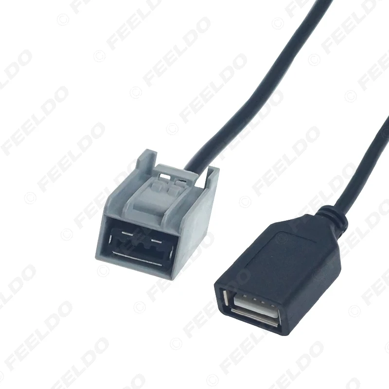 Автомагнитола FEELDO 10X AUX USB кабель удлинитель порта адаптер для Honda Civic/Accord/Odyssey