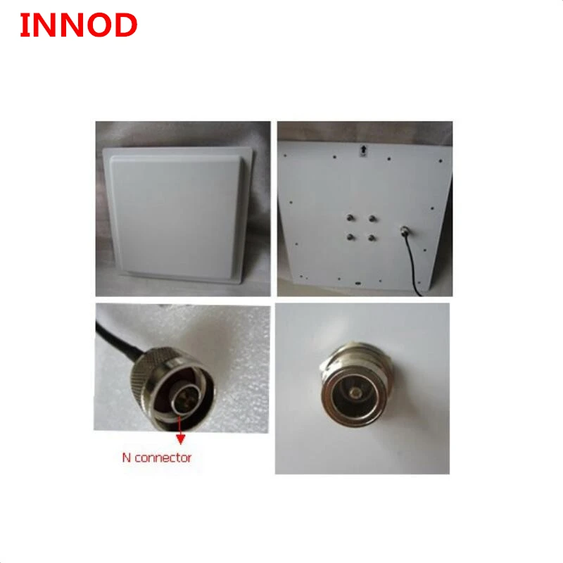 4 шт/лот с высоким коэффициентом усиления 12dbi линейная поляризация UHF RFID антенна большой дальности пассивная rfid-метка, UHF антенна N разъем 120 км/ч