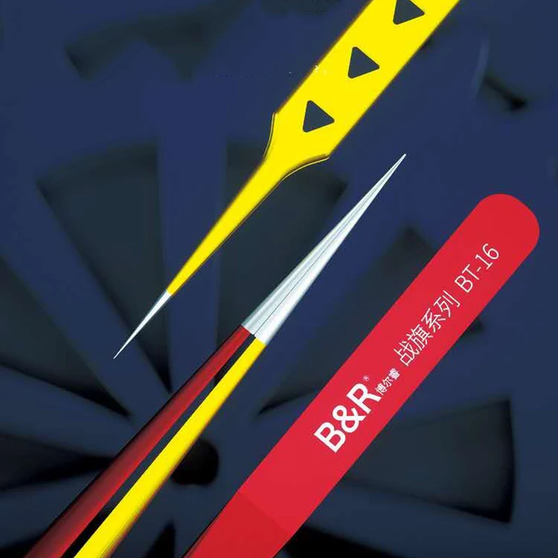 High-Precision Hollow Tweezers precision tweezers phone repair tweezers With Suture Steps Are Suitable For Disassembly And Phone PCB IC Precision Parts Repair Tools