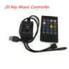 USB 20 music keys IR controller black Remote sound sensor for RGB LED strip high quality 5-24V ► Photo 3/5