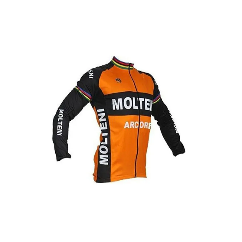 Pro Team MORVELO триатлон, Велоспорт одежда мужская с длинным рукавом Велоспорт Джерси Набор велосипед весна Майо Ropa Ciclismo hombre - Цвет: 19