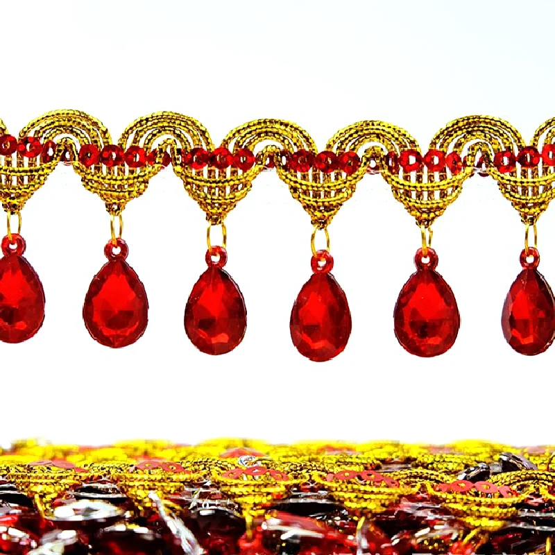 1 야드 보빈 프린지 레이스 라인 석 땋은 리본 바느질 의류 트림 액세서리