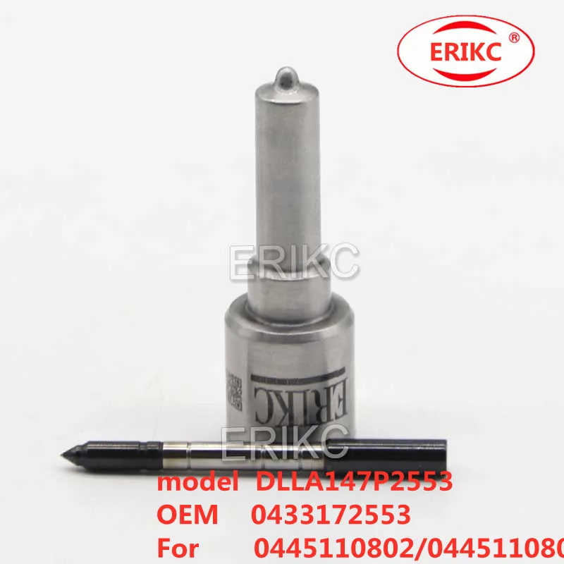 

ERIKC DLLA147P2553 сопло DLLA 147 P 2553 OEM 0433172553 Автозапчасти для Bosch 0445110802/0445110801