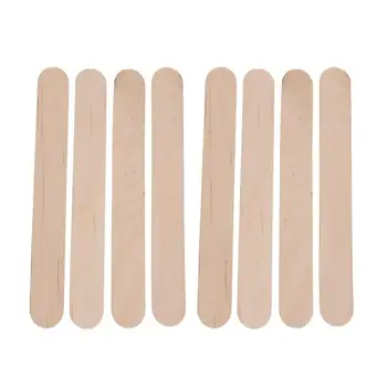 

50pcs Hair Removal Wooden Wax Applicator Sticks Wax Spatula Tongue Depressors