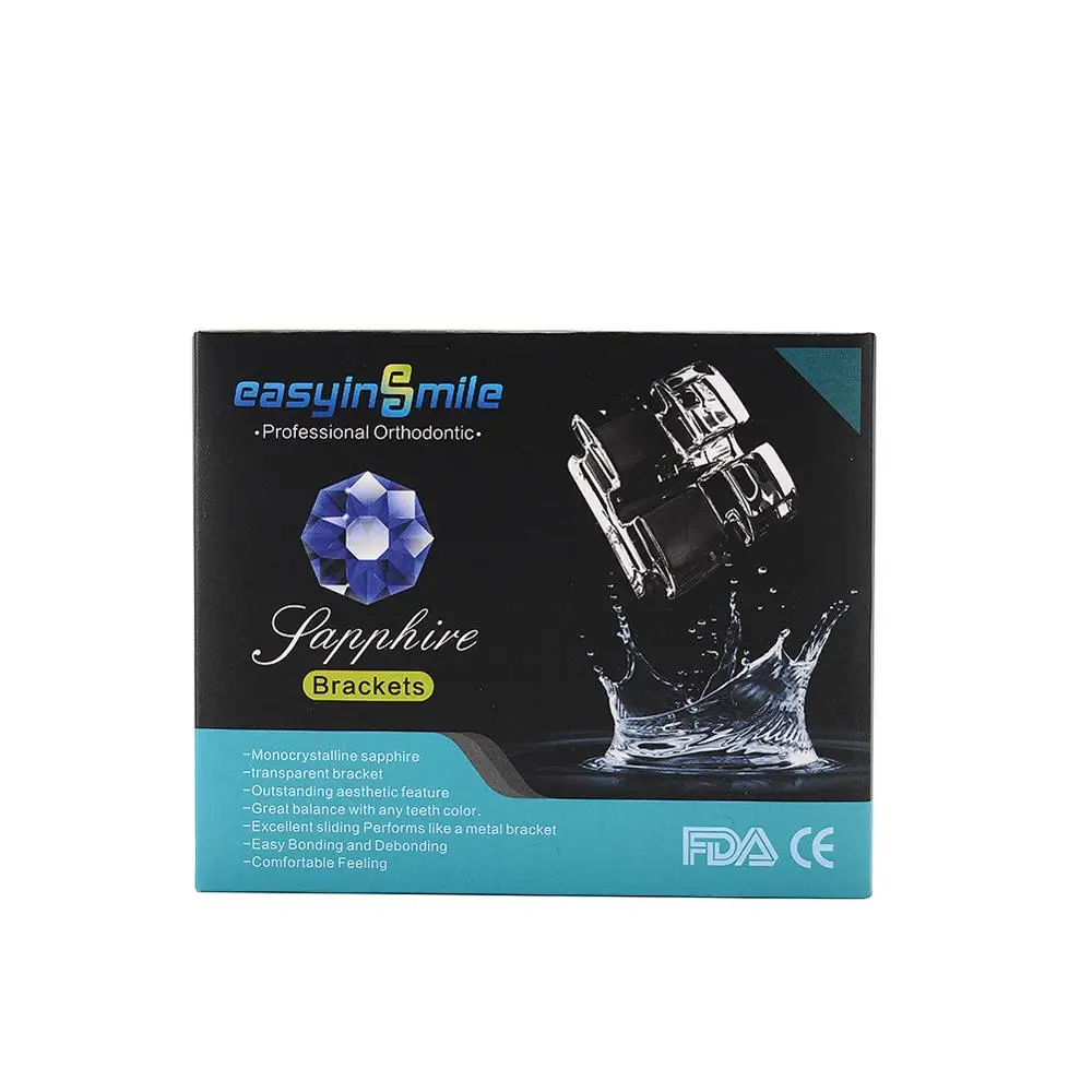 

Dental Orthodontic Invisible brackets Easyinsmile clear bracket Roth/MBT