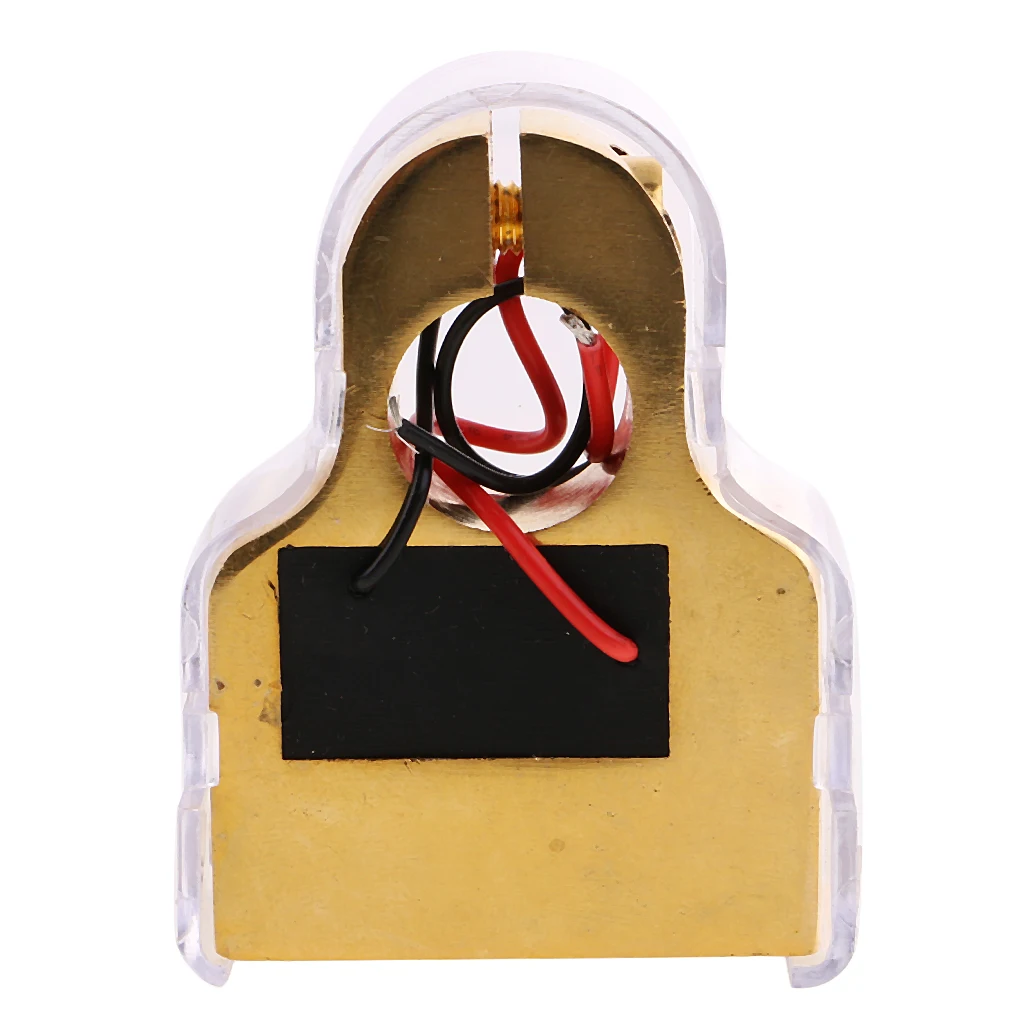 Repalcment 12V Gold Plated Battery Terminal Car Stereo Audio 1/0 4 Gauge AWG with Voltage Red LED Digital Display