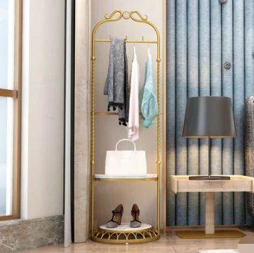 Coat rack landing bedroom household corner vertical clothing store multi function coat rack storage