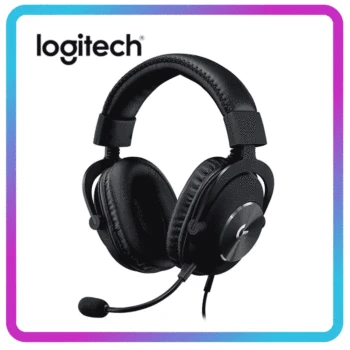 

Logitech G Pro X USB Wired Gaming Headset Blue VOICE 7.1 Channel Surround Sound Over-Ear Headphone with Detachable Microphone