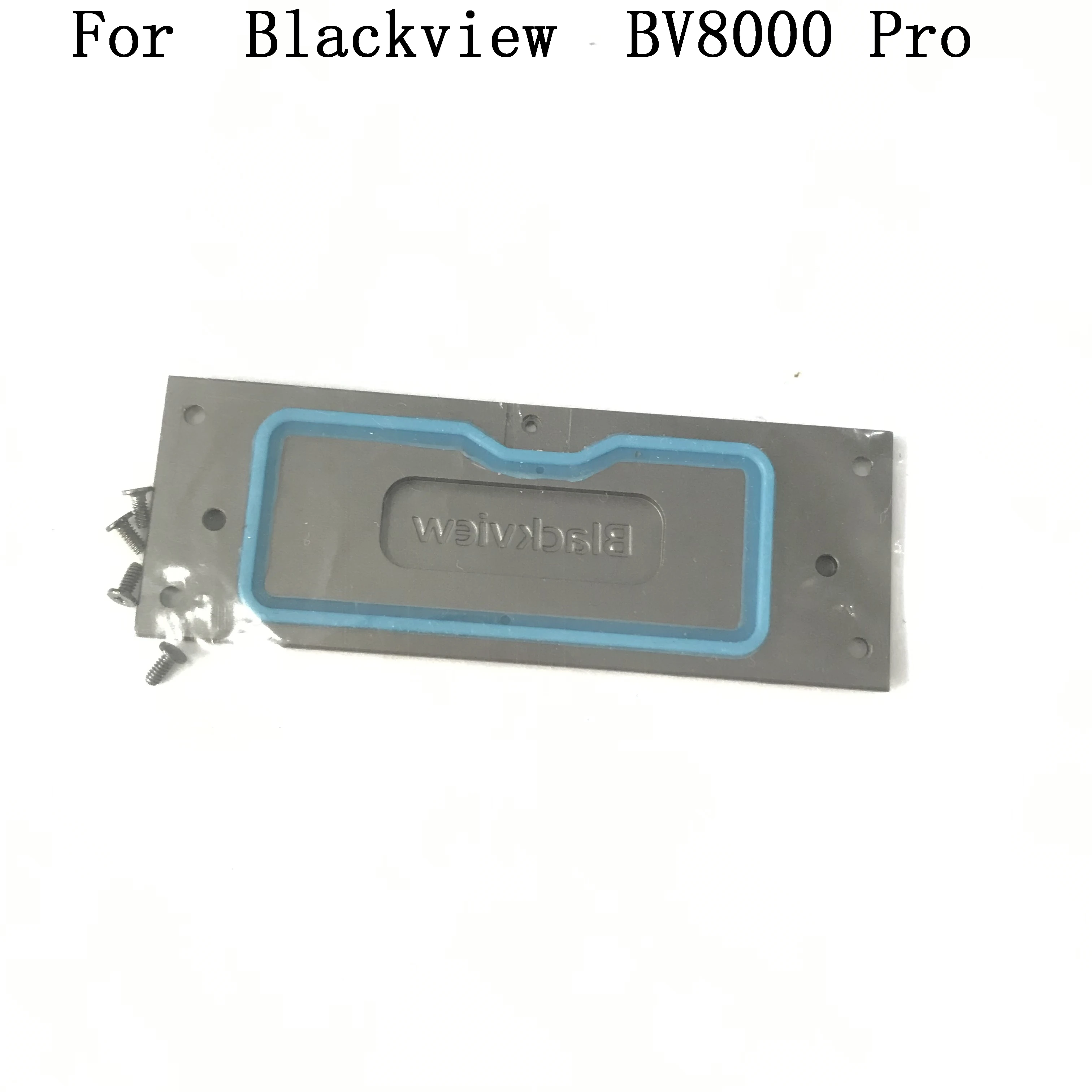 Оригинальный б/у чехол с задней рамкой для Sim карты + винты Blackview BV8000 Pro MTK6757