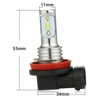 

Car LED Headlight Auto 2pcs Conversion Daytime running lamp Waterproof