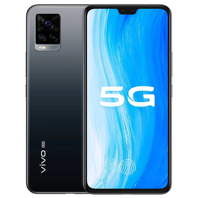 DHL Быстрая доставка Vivo S7 5G мобильный телефон 8 ГБ ОЗУ 256 Гб ПЗУ экран Распознавание