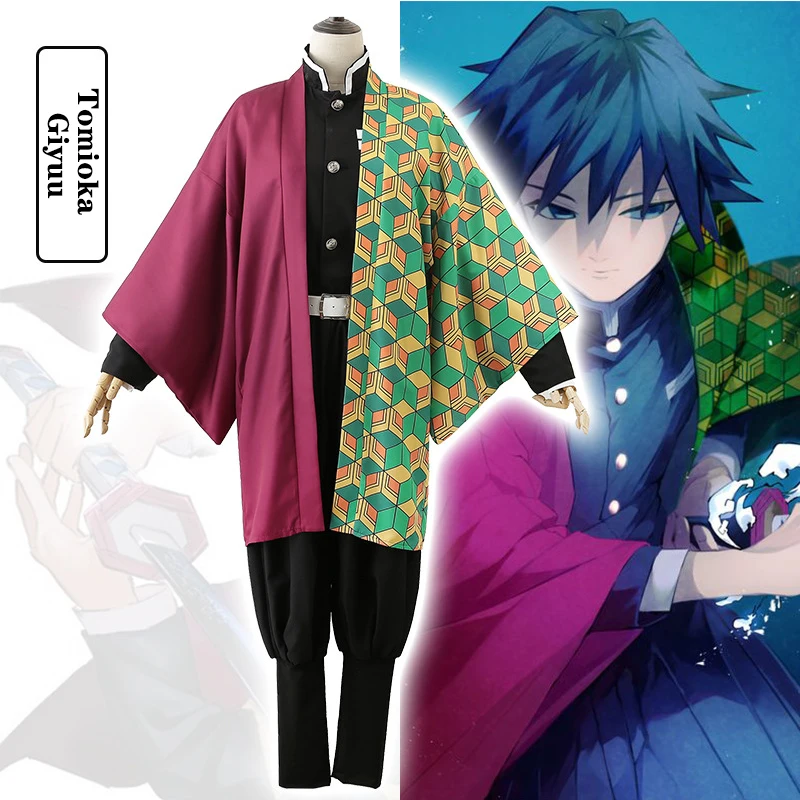 Compre Anime demon slayer kimetsu no yaiba tomioka giyuu cosplay