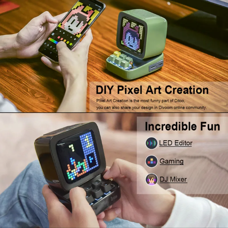 Divoom Portable Bluetooth Speaker Mini Wireless
