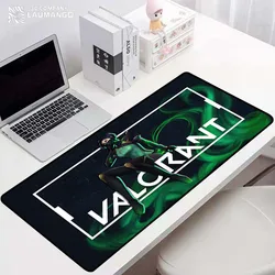 Valorant grande mousepad anime mouse esteiras gamer teclado esteira de jogos acessórios mesa do computador para escritório desktop mause almofada gamer