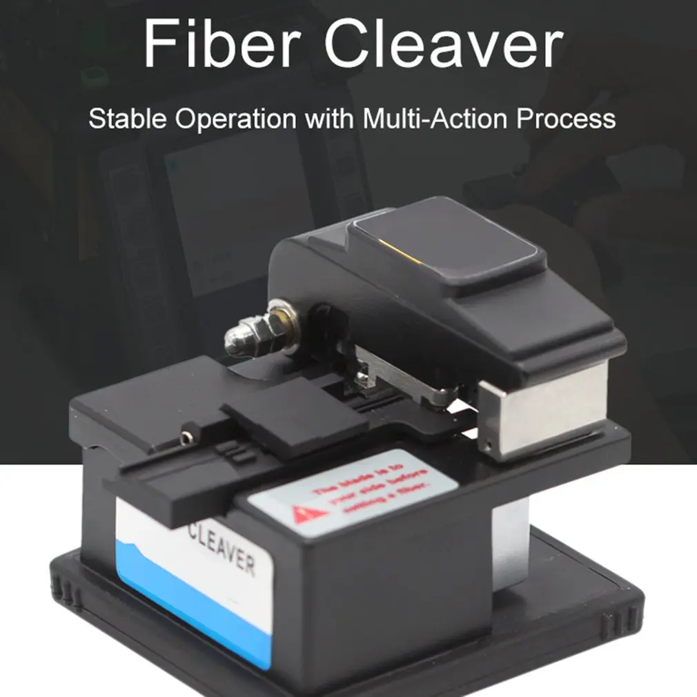 

Optical Fiber Cleaver Cable Cutting Knife Hot Melt Cold Joint General High Precision Fiber Optic Cleavers Cutter TM-100B