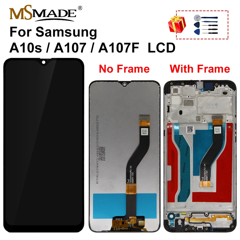 Оригинальный ЖК дисплей для Samsung Galaxy A10S A107/DS A107F A107FD A107M сенсорный экран дигитайзер