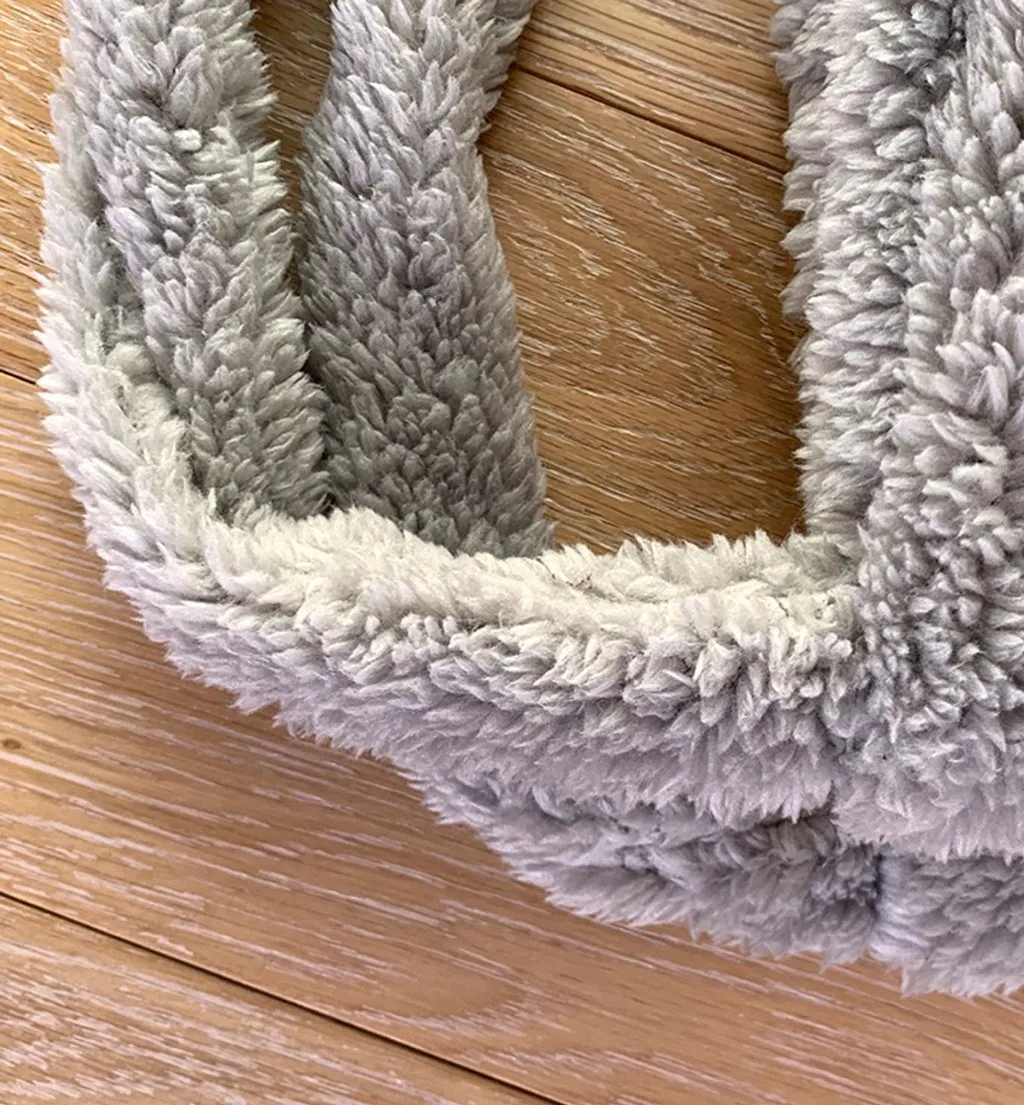 Модная Милая женская плюшевая шапка с ушками щенка, игрушка, шапка Kawaii, забавная шапка, подарок на день рождения, плюшевая шапка с кроликом, зимняя шапка для детей и взрослых