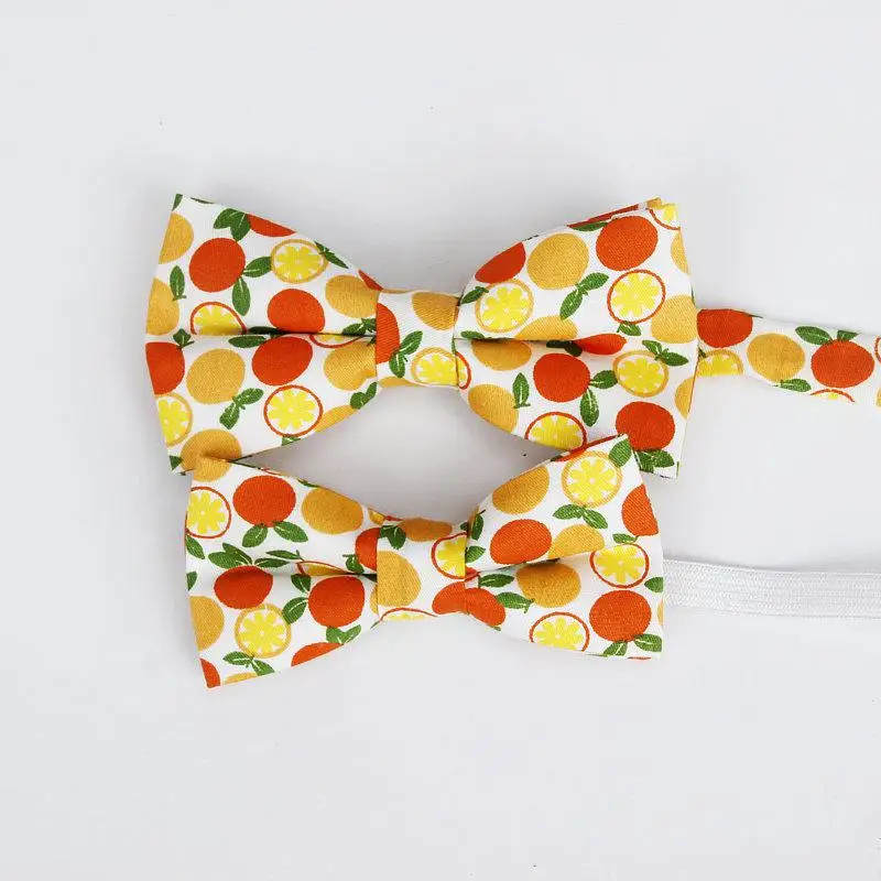 Bowtie sets Новые Брендовые мужские комплекты с милым принтом и галстуком-бабочкой для мальчиков и девочек, милые женские галстуки-бабочки - Цвет: Bowtie sets
