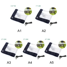 Зимнее дерево растение теплое покрытие защитная сумка Сад Двор Мороз защита от погоды утолщенная мягкая стеклянная мембрана ветровое стекло ткань