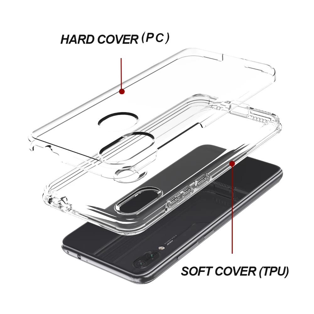 Double Case For Xiaomi Redmi Note 7 Case Funda For Redmi Note 7 Pro Case Coque 5
