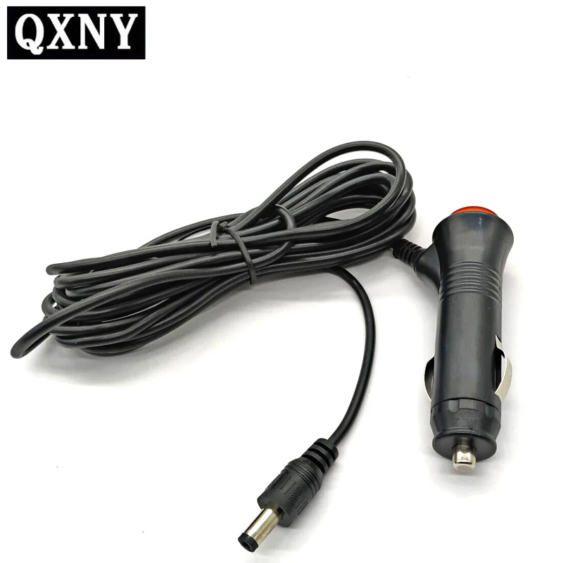2.5m Cigarette Lighter Power Cord Plug Car Charger With Switch
