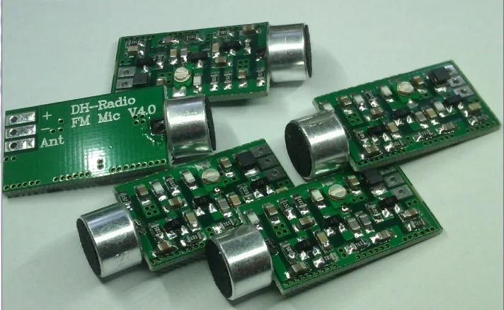 

FM Microphone Pickup Wireless Audio Transmitter FM Mic Core Board V4.0