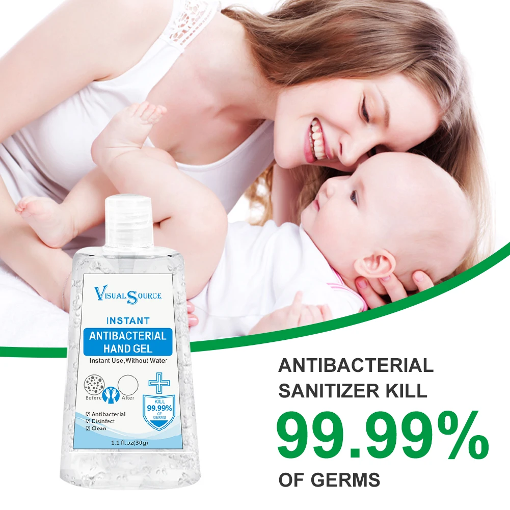 30 мл дорожный Портативный Миниатюрный антисептик для рук антибактериальный