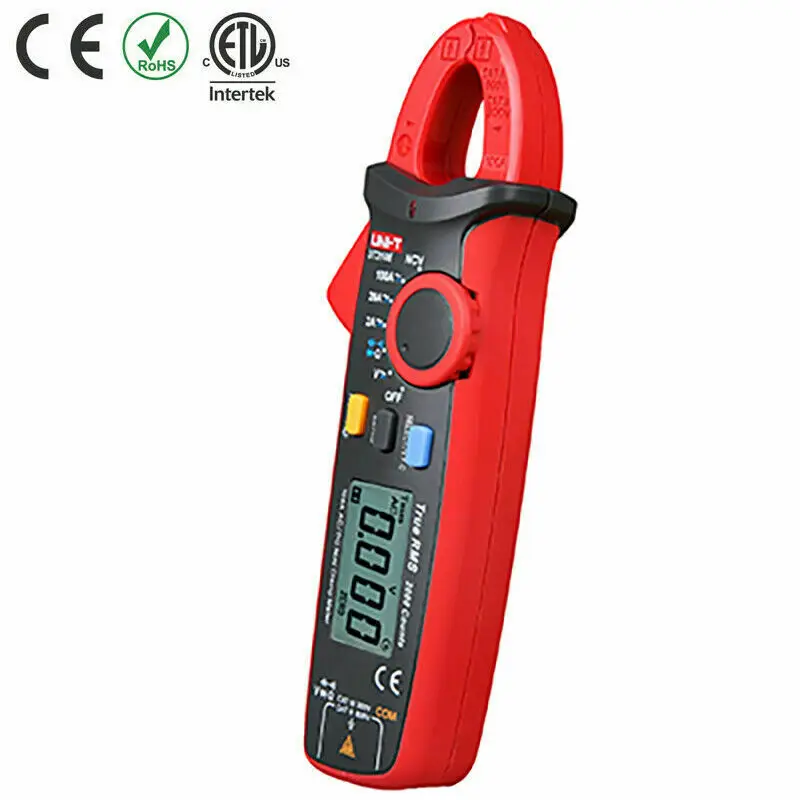 UNI-T UT210E Clamp Meter Pinza Amperimetrica VFC Electrical Instruments DC/AC Current Voltage Tester Auto Range Multimeter