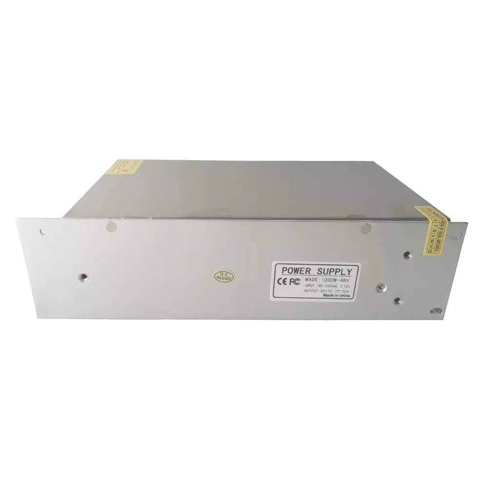48V 20A 1000W Светодиодный драйвер переключатель Питание драйвер Дисплей переключение Monitorin промышленный Мощность трансформатор адаптер на открытом воздухе