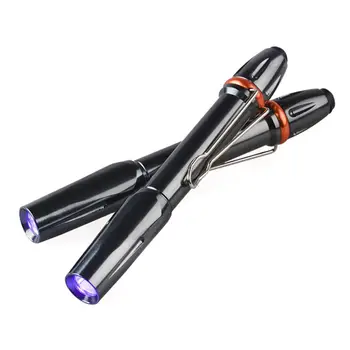 

UV Flashlight Pencil Pocket Torch Powerful 395nm LED Ultraviolet Light Lamp Portable Detection Identify Multi-functional Lights