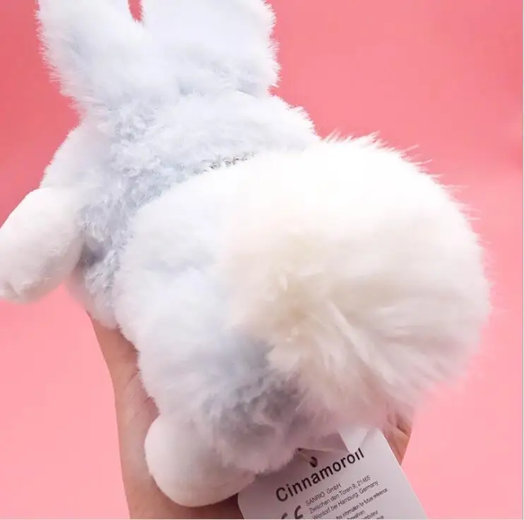 Мультфильм Cinnamoroll Cos Мелодия маленький кулон брелок набивные плюшевые игрушки День рождения Рождественский подарок игрушка#2398