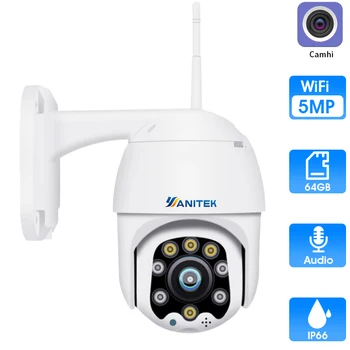

4X ZOOM Wireless PTZ Speed Dome 1080P IP Camera WiFi Outdoor 5MP Two Way Audio CCTV Security Video Surveillance Camera P2P