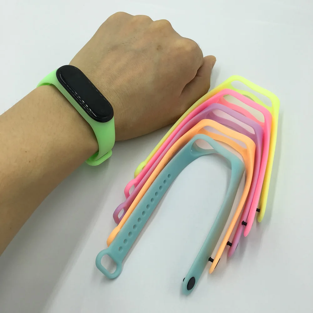 Браслет для xiaomi mi Band 3 4 ремешок для спортивных часов часы Lu mi nous силиконовый браслет для xiaomi mi band 3 4 браслет mi band 4 3 ремешок