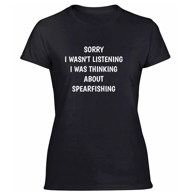 Women-Black Изготовленный На Заказ Повседневное spearfishing подводный фридайвинга Рыбалка футболка для мужчин и женщин солнечного света футболка с круглым вырезом короткий рукав - Цвет: Women-Black