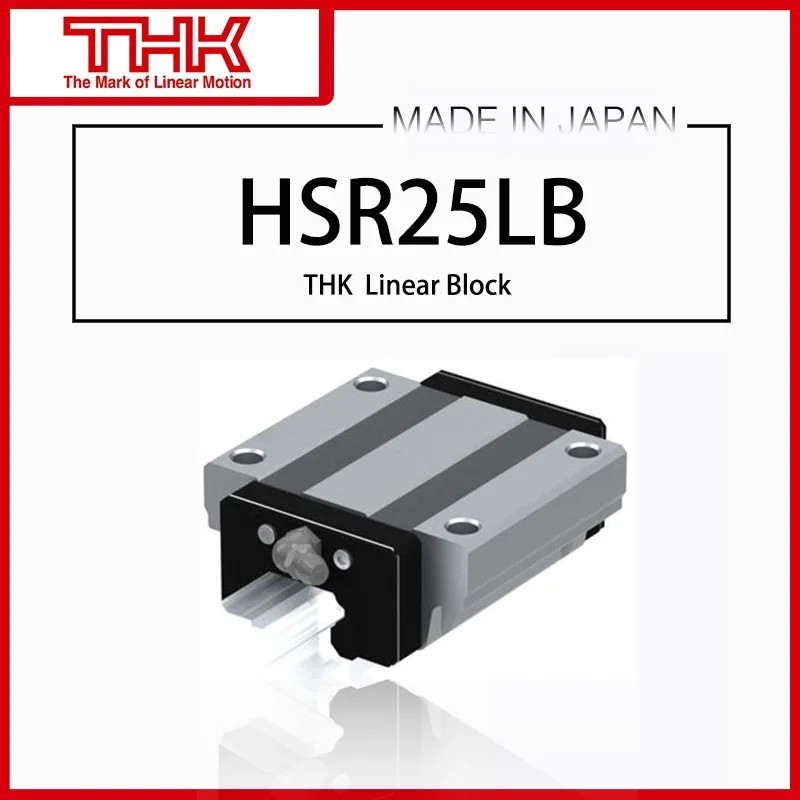 Original & New THK HSR25 Linear Bearing Rail Block Guide Rail Slide 