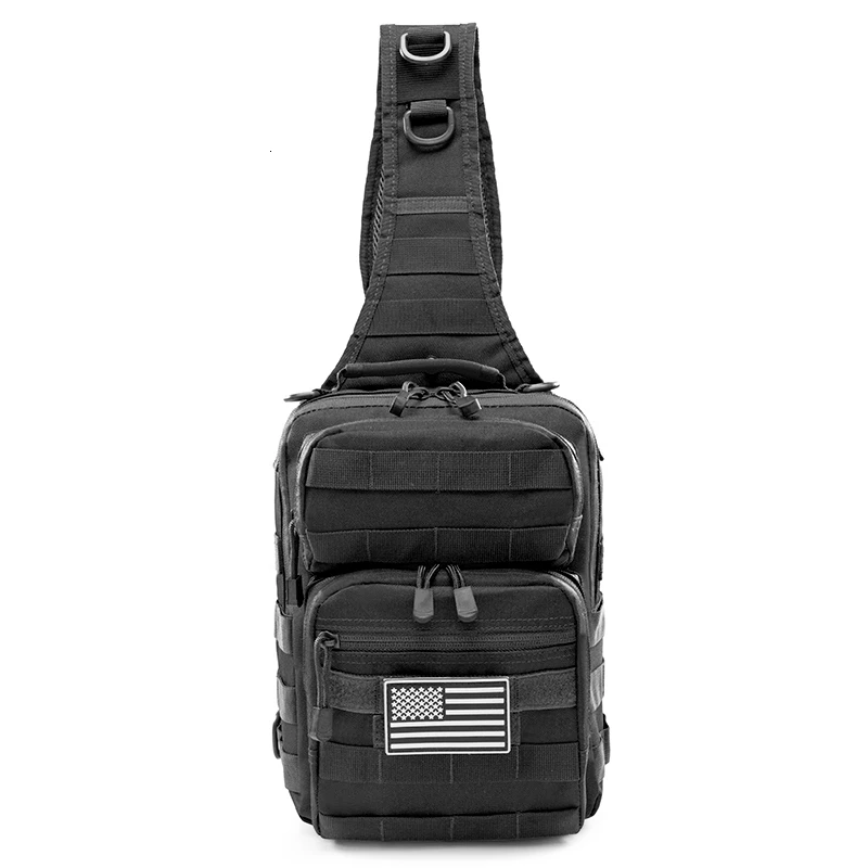 900D Large Military Sling Backpack EDC Tactical Shoulder Bag Army Molle Chest Pack Waterproof Outdo