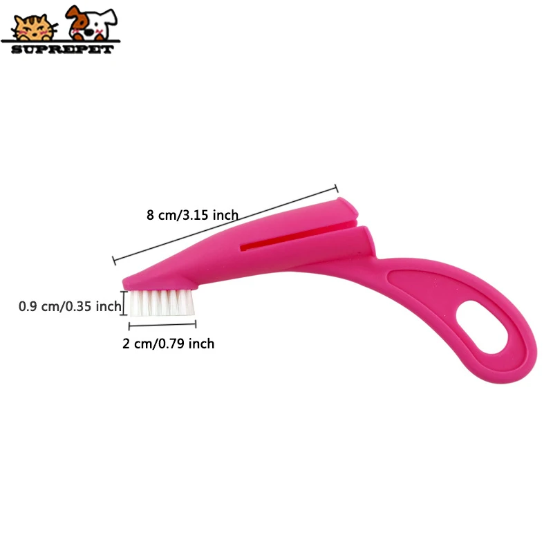 Мягкая зубная щетка для собак SUPREPET ухода за зубами и собаками пластиковая товары