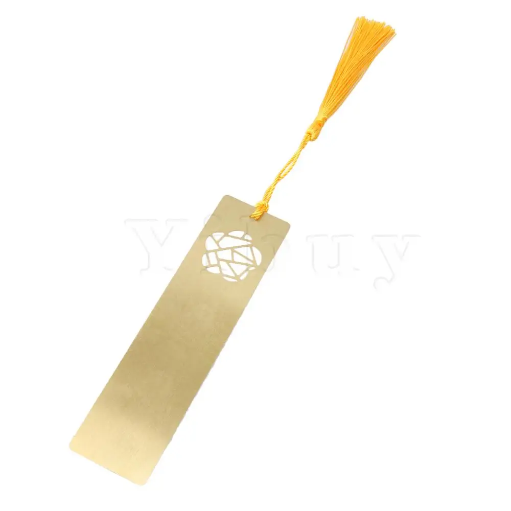  Yibuy Gold Copper Bookmark Musical Teaching Parts Sheet Music Tassel - 4000245620388
