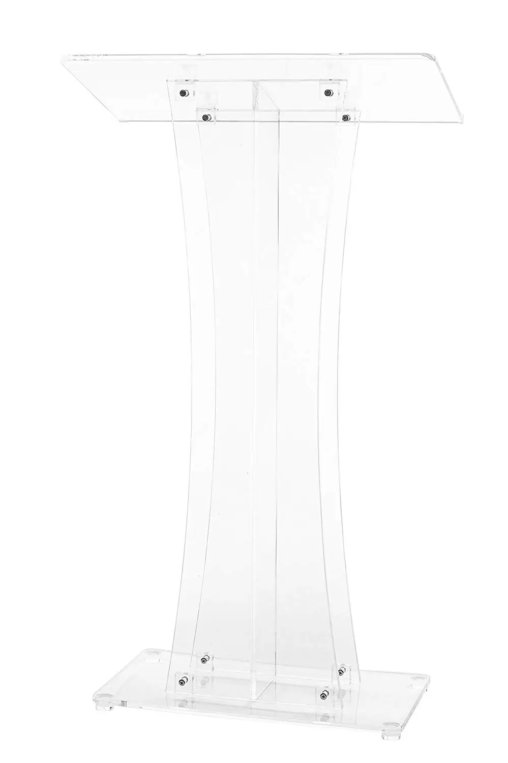 Office Acrylic Stand up Floor-Standing Podium Church Reception Desk Church Pulpit Furniture Speaker&rsquo;s Podium Lectern Design