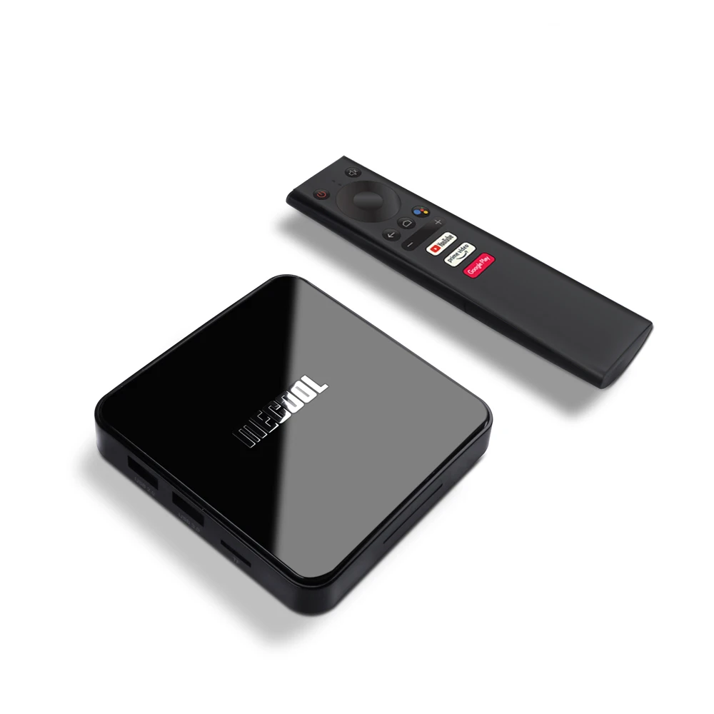 ТВ-приставка Mecool KM3 A Android 10 0 4K HDR S905X2 4 ГБ 64/128 Wi-Fi Blutooth Google сертификат Youtube видео |