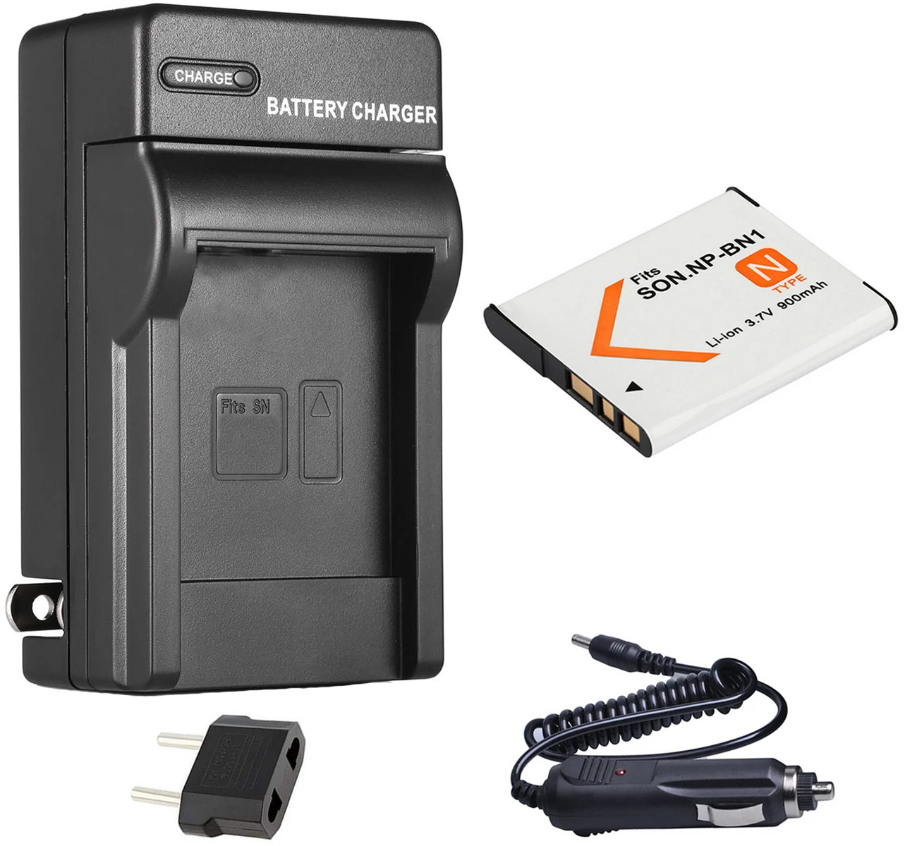 USB caricabatterie veloce per Sony Cybershot dsc-w730/dsc-wx5/dsc-wx7 