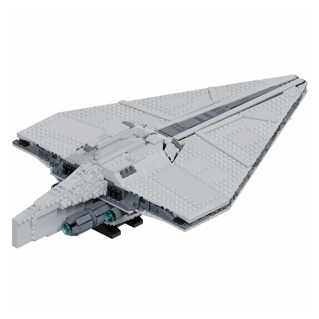 

Authorized MOC-101461 1627Pcs Acclamator I-Class Assault Ship Space Wars Sci-fi Assault Ship Building Block MOC Kit