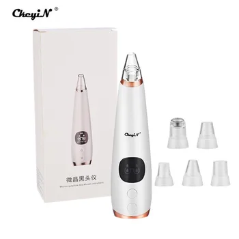 

Electric Blackhead Remover Vacuum Pore Cleaner Microdermabrasion Blackhead Suction Tool Acne Comedo Extractor Rechargeable 48