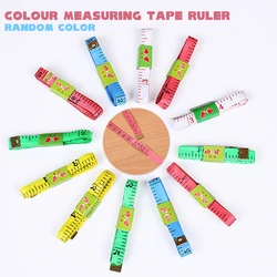Règle à ruban de mesure de couleur, pour mesurer le buste et la taille, à trois circonférences pour mesurer les vêtements Cortex non c5133 