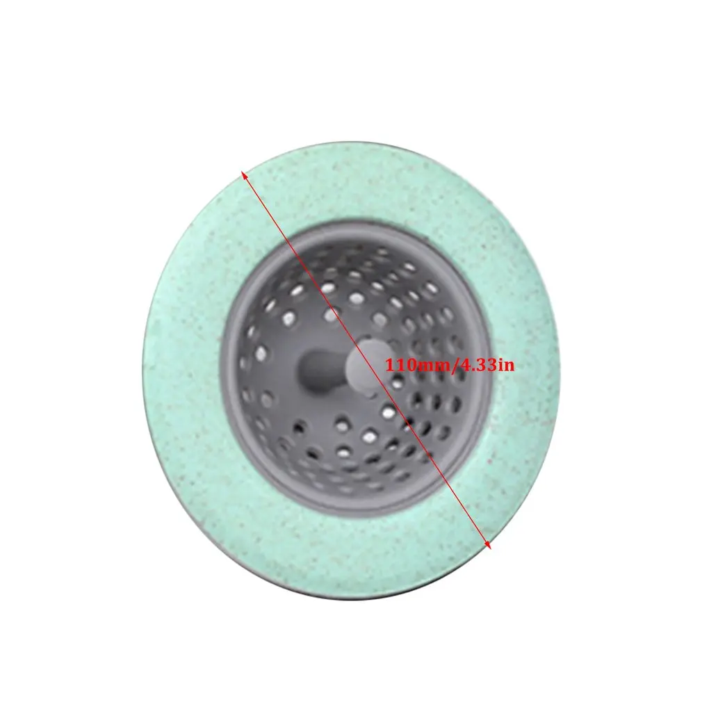 Dishwasher TPR Filter Hair Pool Floor Drain Cover Anti-Clogging Kitchen Sink Sewer Anti-Clogging Filter